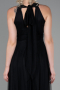 Abschlusskleid Lang Schwarz ABU3252