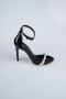 Party-Schuhe Lackleder Schwarz ABR1400