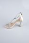 Hautfarben Party-Schuhe Steinbesetzt MJ5155