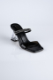 Abendschuhe mit Absatz Leder Schwarz AB219