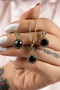 Schwarz-Gold Accessoire-Set UK600