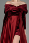 Abendkleid Lang Weinrot ABU2083