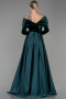 Abendkleid Lang Smaragdgrün ABU2083