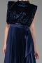 Abendkleid Lang Marineblau ABU3326