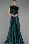 Abendkleid Lang Smaragdgrün ABU3326