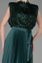 Abendkleid Lang Smaragdgrün ABU3326
