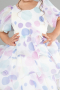 Abendkleid für Kinder Kurz Weiß ABK1768