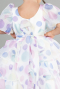 Abendkleid für Kinder Kurz Weiß ABK1768