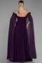 Standesamtkleid Lang Chiffon Violette ABU3462