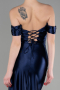 Abendkleid Lang Marineblau ABU3611