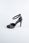 Party-Schuhe Leder Schwarz AB8004
