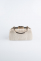 Abendtasche Laserschnitt Gold SH839