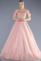 Designer Abendkleid Lang Puder ABU3663