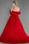 Rot Designer Abendkleid Lang ABU3600