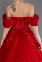 Rot Designer Abendkleid Lang ABU3600
