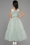 Abendkleid für Kinder Lang Türkis ABU3726