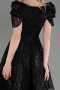 Abendkleid Kurz Schwarz ABK2001