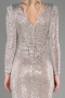 Partykleid Midi Nerzbraun ABK1808