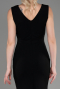 Abendkleid Lang Schwarz ABU1190