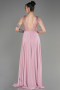 Abendkleid Lang Chiffon Puder ABU3856