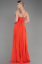 Orange Abendkleid Lang ABU1305