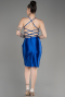 Partykleid Kurz Sächsischblau ABK2078