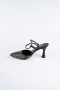 Stiletto Satin Schwarz MJ5165