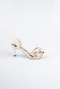 Party-Schuhe Steinbesetzt Hautfarben MJ5166