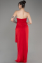 Abschlusskleid Lang Chiffon Rot ABU3947