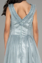 Abendkleid für Kinder Kurz Türkis ABK1713