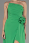 Grün Abendkleid Chiffon Lang ABU6138