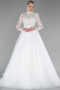 Hochzeitskleider Lang Weiß ABG096