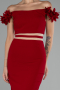 Partykleid Kurz Rot ABK2120