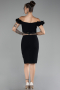 Partykleid Kurz Schwarz ABK2120