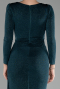Abendkleid Lang Smaragdgrün ABU3542
