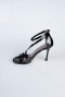 Party-Schuhe Lackleder Schwarz AB1120