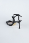 Party-Schuhe Lackleder Schwarz AB1121