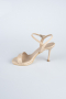 Party-Schuhe Lang Lackleder Hautfarben ABU4235