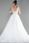 Hochzeitskleider Lang Weiß ABG109
