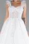 Hochzeitskleider Lang Weiß ABG109