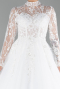 Hochzeitskleider Lang Weiß ABG120