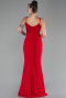 Abendkleid Lang Rot ABU4299