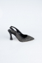 Stiletto Steinbesetzt Schwarz MJ4103