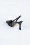Party-Schuhe Satin Schwarz MJS4100