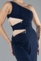 Abendkleid Lang Marineblau ABU3702
