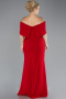 Abendkleid in Übergröße Lang Rot ABU3945