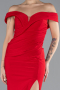 Abendkleid Lang Rot ABU4400