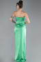 Grün Abendkleid Satin Lang ABU2844