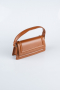 Hellbraun Abendtasche Leder KC409