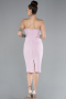 Partykleid Kurz Puder ABK2211